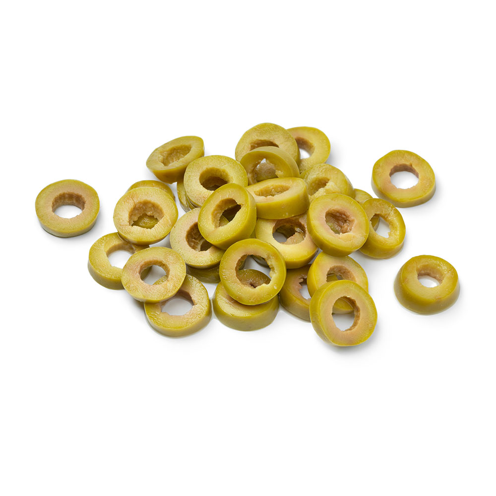aceituna rodaja verde